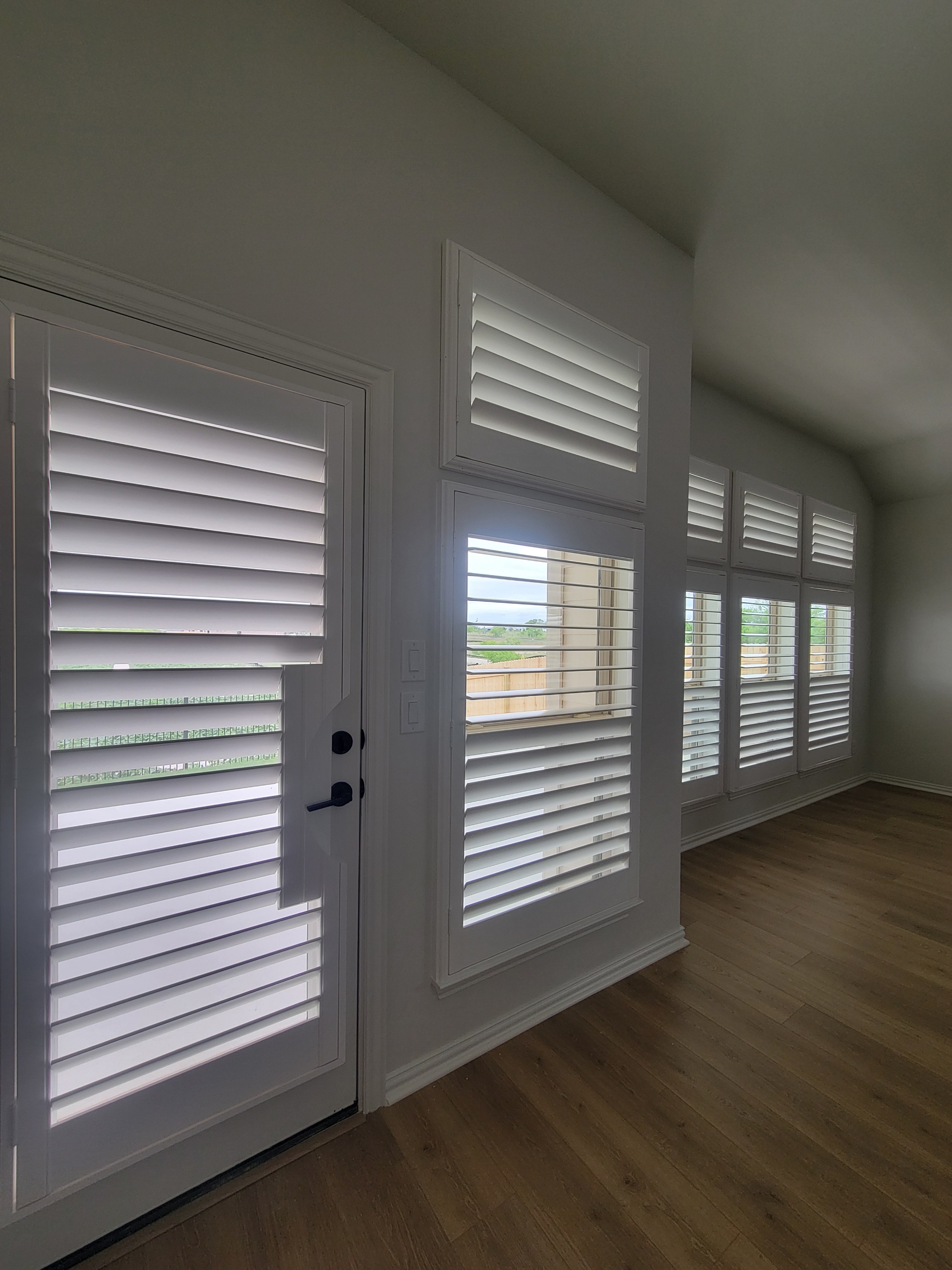 New build plantation shutters in Prosper TX
